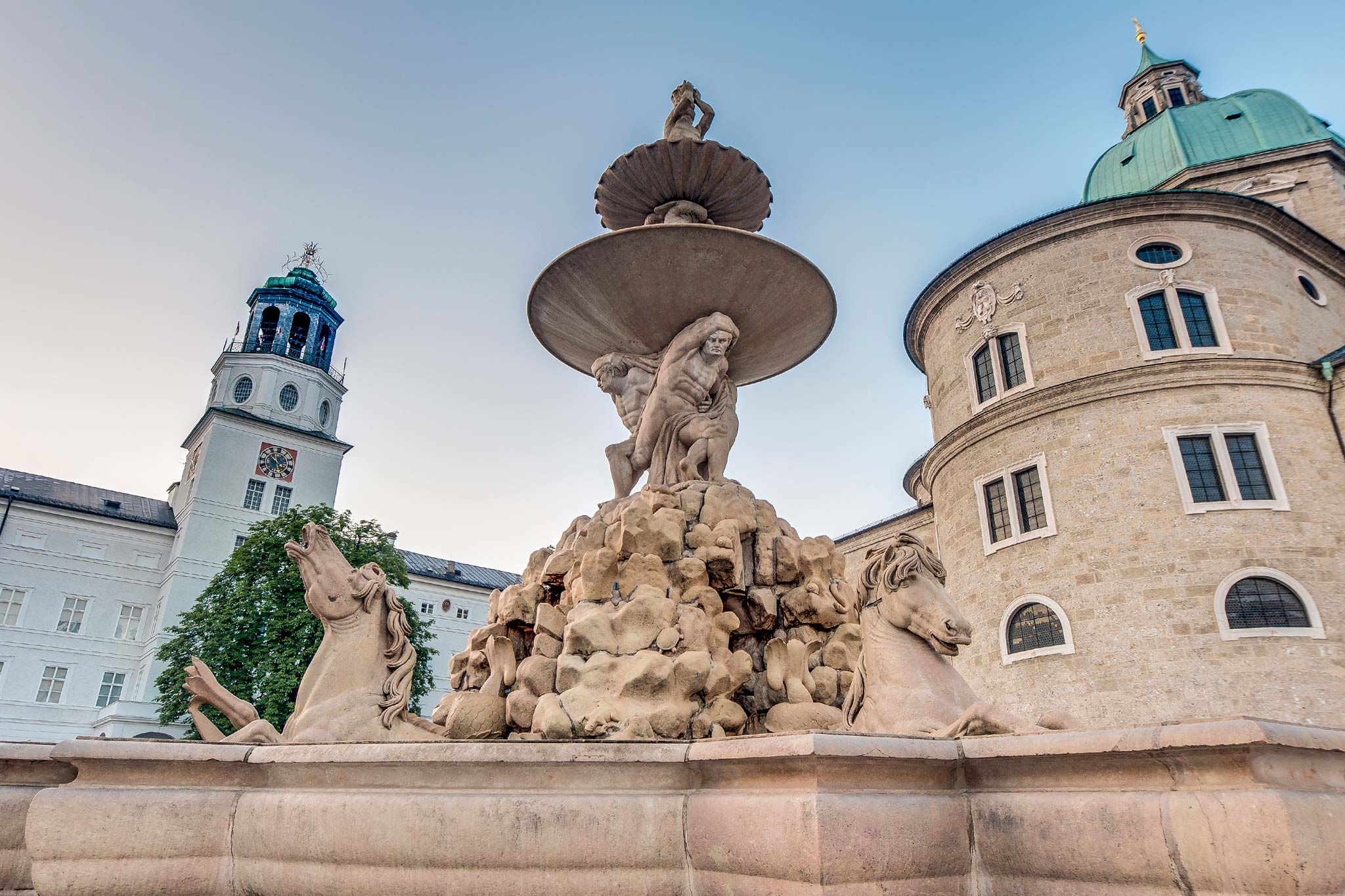 Residenzbrunnen in Salzburg