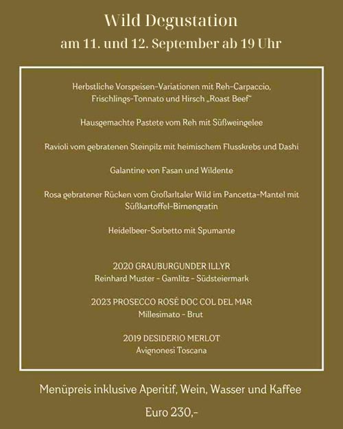 Wild Degustation